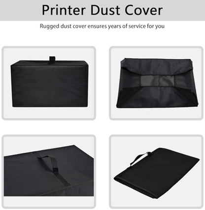 Printer Dust Cover for HP OfficeJet Pro 8125e Wireless Color Inkjet Printer - color: Black