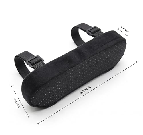 Memory Foam Office Chair Armrest Covers – 2 Pack Arm Pads