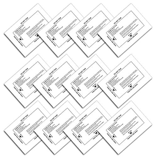 12Pcs Paper Shredder Lubricant Oil Sheets for Heavy Duty Microcut Shredders | Shredder Sharpening & Cleaning Sheets, Reduce Jams and Static – Used for Paper Shredders for Home and Office - size: 12PCS