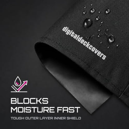 DigitalDeckCovers Printer Dust Cover for HP OfficeJet Pro 8600/Plus