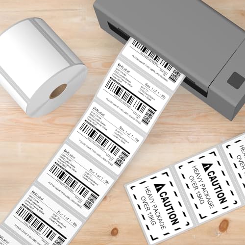 3 x 2 Inch Direct Thermal Labels, 12 Rolls, 8,400 Labels | Compatible with Zebra, Rollo and Other Desktop Direct Thermal Printers, Permanent Adhesive, Easy-Tear Perforations - size: 3" x 2"