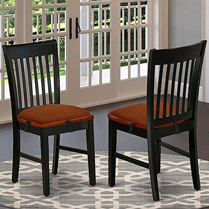 Big Hippo Chair Pads, Memory Foam Chair Seat Cushion Non Slip Rubber Back Thicken Chair Padding with Elastic Bands for Home Office Outdoor Seats (Brown-1pc) - color: Brown