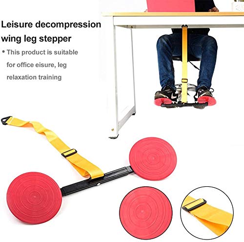 Leg Swing Movement Exercise Device Adjustable Under Desk Leg Hanger Foot Rest Hammock for Office
