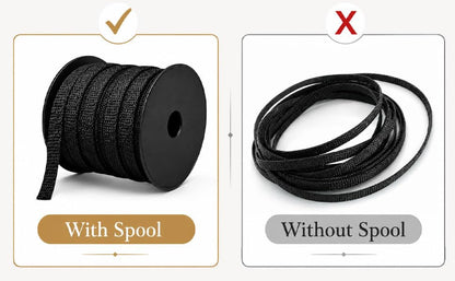 300 Feet - 1/4,1/2,3/8 Inch Braided Wire Loom PET Cable Loom Expandable Braided Sleeving Wire Sleeve for Automotive，TV, Computer, Home Theater, Black - size: 1/4,1/2,3/8'' - 300ft