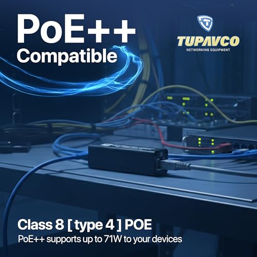 Ethernet Surge Protector - PoE++ Gigabit - Tupavco TP202