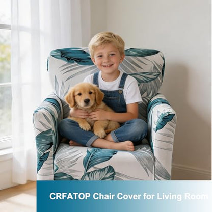 CRFATOP Accent Chair Cover, Stretch Armchair Slipcover for Living Room - color: Color A13