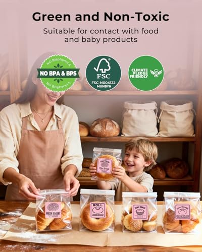 MUNBYN 2x2 Thermal Labels, 750 Sheets/Roll, Pink - color: Pink, size: 2x2"