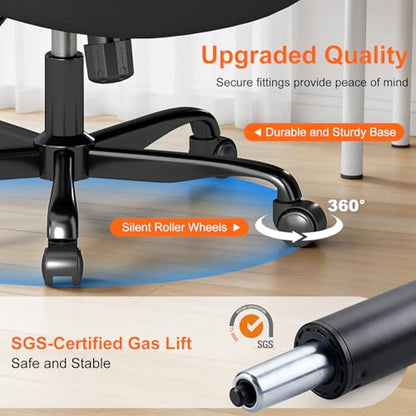 Ergonomic Office Chair, Comfy Mesh Desk Chair with Flip-up Armrests