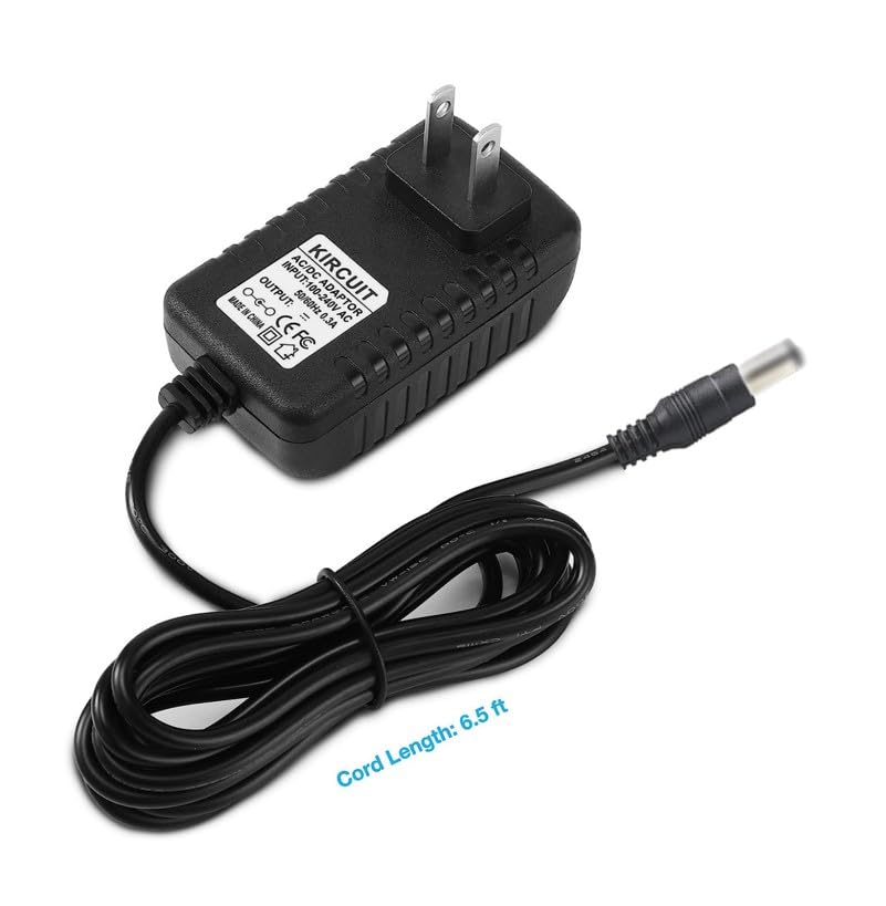 7.5V Power Supply Adapter Compatible with Edimax PS-1206U Print Server Power Supply Cord Cable Charger