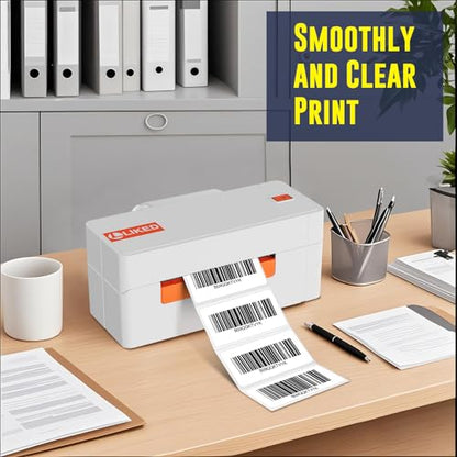 LLIKED 1300 Direct Thermal Labels 2"x1", Barcode Adress Labels - size: 2"x1"-1 Roll