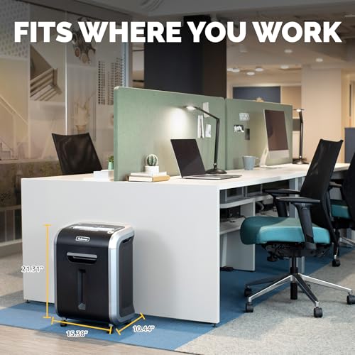 Fellowes ‎Powershred 79Ci 16-Sheet 100% Jam-Proof Heavy Duty Crosscut Paper Shredder Machine for Office and Home, Black/Dark Silver 3227919 - style: 16 Sheet