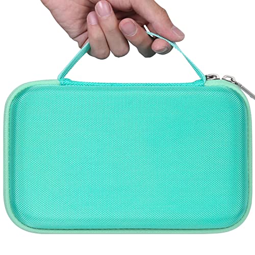 khanka Case for Phomemo M221/M220/M110/M110s Bluetooth Label Maker,Green | EVA Hard Shell, Mesh Pocket Accessory Storage, Impact Resistant Protection, Water Resistant Protection, Protective Case Only - color: Green