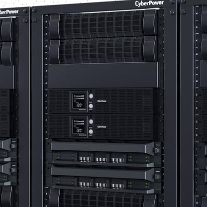 CyberPower OR2200PFCRT2U PFC Sinewave UPS Battery Backup | 2000VA/1540W, 8 Outlets, AVR, 2U Rack/Tower, UL Certified - style: 2000VA 20A