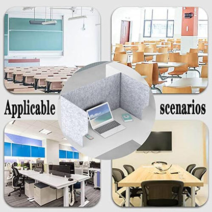 Desk Privacy Panel, 24”/31”/39” Desk Divider - size: 39in-100cm