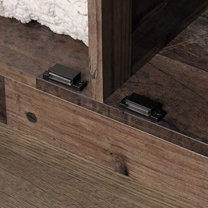 Sauder Select Storage Cabinet, Pantry Cabinet Kitchen Storage with Adjustable Shelves, Utility Room Storage Cabinet, in Reclaimed Pine - color: Reclaimed Pine