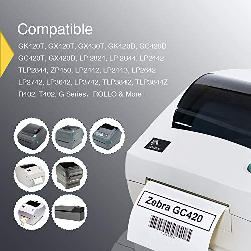 BETCKEY - 4" x 2" (102 mm x 51 mm) Thermal Labels, [2 Roll/1500 Labels] - color: 02-rolls (1500 Labels)