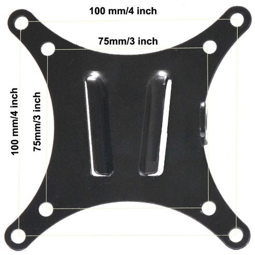 VideoSecu TV Wall Mount Articulating Arm Tilt Swivel Bracket for Most 19-39" TV Monitor Display VESA 100X100 75X75 up to 33LBS ML15B A28