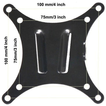 VideoSecu TV Wall Mount Articulating Arm Tilt Swivel Bracket for Most 19-39" TV Monitor Display VESA 100X100 75X75 up to 33LBS ML15B A28