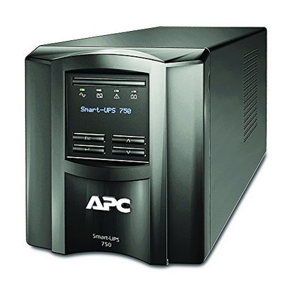 APC 750VA Smart UPS with SmartConnect, SMT750C Sinewave UPS Battery Backup, AVR, 120V, Line Interactive Uninterruptible Power Supply - size: 750VA, style: Tower