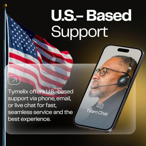 App-Controlled Time Clock with 5s Fast Connection, Edit Records, Set Rules & Run 4 Reports, No Monthly Fee, Fingerprint Time Clock for Employees Small Business, 10 IC Cards