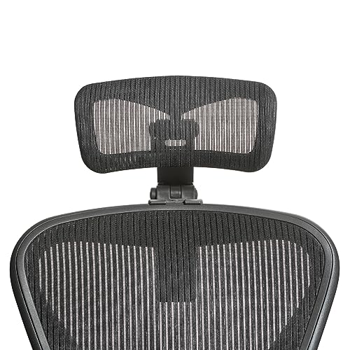 The Original Headrest for The Herman Miller Aeron Chair (HW, Onyx) - color: Onyx, size: H5