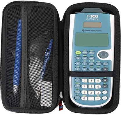 khanka Carrying Case for Texas Instruments TI-30Xa / TI BA II Plus/TI-30XIIS /Casio FX-991EX / fx-115ES Plus Scientific/Financial Calculator,Case Only