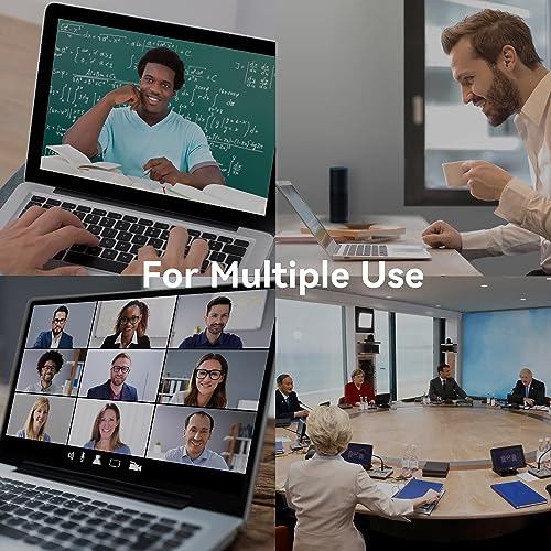 Tenveo 3X Optical Zoom 1080P 60FPS PTZ Conference System with 93°Wide-Angle Lens and MagiCall Bluetooth Speakerphone, Video Output via USB 3.0/HDMI/RS485/RS232, Ideal for Large Meetings - size: 4X Zoom/USB3.0/HDMI/MagiCall