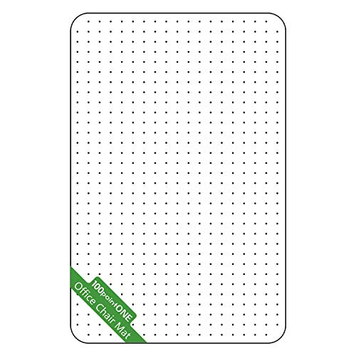 Office Chair Mat for Carpet - 30" x 48" Clear Thick Desk Chair Mat for Carpet Plastic Floor Mats for Rolling Work and Gaming Chairs with Studs for Low Pile, Flat and No Carpeted Floors - color: Clear, size: 30" x 48" Rectangular