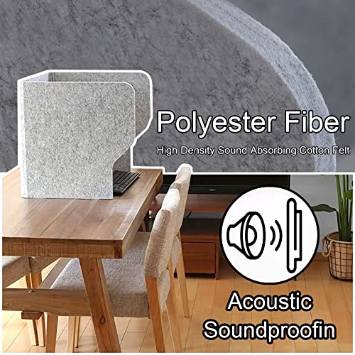 Freestanding Office Divider Partition, Acoustic Partition Desktop Privacy Panel, Polyester Fiber Tabletop Divider, For Home Office/remote Learning, Foldable Easy To Carry ( Size : 50cmx50cmx80cm ) - size: 50cmx50cmx80cm