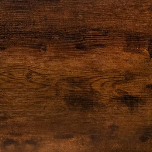 Furologee 50 Inch L Shaped Computer Desk with Power Outlet, Rustic Brown - color: Rustic Brown, size: 50 Inch
