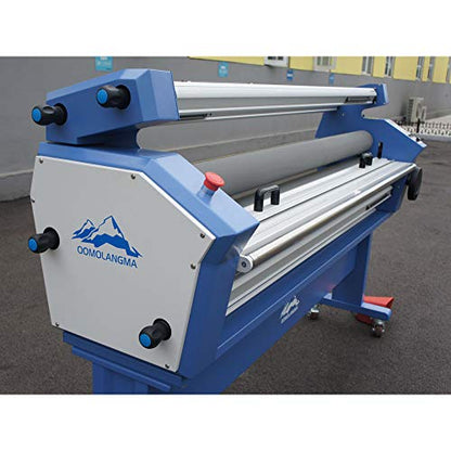 US Stock Wide Format Laminator 55in/63in Full-Auto Cold Laminating Machine With Trimmer - Roll to Roll Large Format (55 Inch)