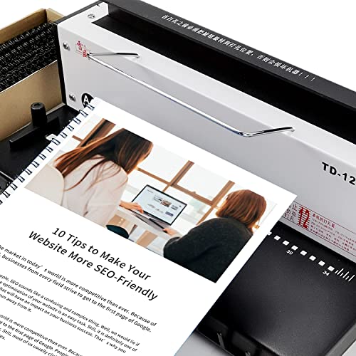 Rayson Wire Binding Spines, 9/16" 3:1 Pitch, 32-Loop Black, 100 Pack | Binds up to 120 sheets; fit 3:1 pitch machines for reports, manuals and projects. - size: 9/16" (120 Sheets Capacity)
