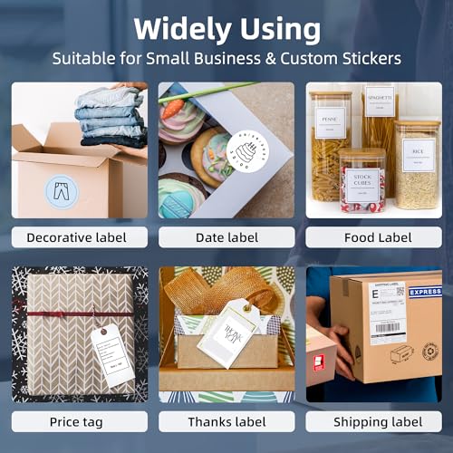 Jiose Shipping Label Printer - 4x6 Thermal Printer for Small Business | Compatible with MacOS Windows