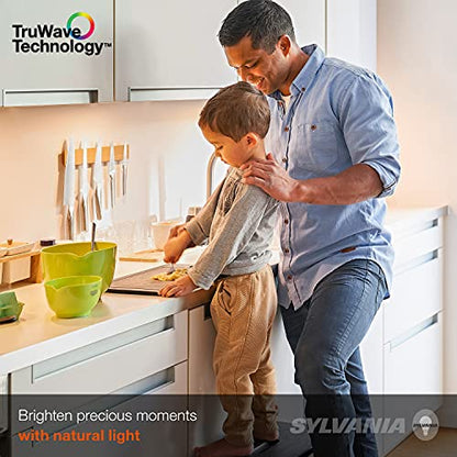 Sylvania TruWave Natural Series 3-Way Selectable 12" LED Under Cabinet Light Starter Kit, Soft / Cool / Daylight, Hardwire - 1 Pack - color: White, size: 4 Watts, style: 4 Watts