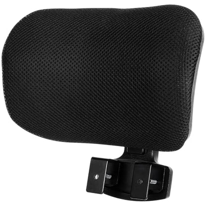 Tofficu Adjustable Computer Chair Head Cushion Office Chair Headrest Attachment Breathable Mesh Neck Protection Headrest Detachable Retrofit for Office Desk Chairs 11.02X8.66X3.93 in - size: Black-Clip inner diameter 2.6 cm