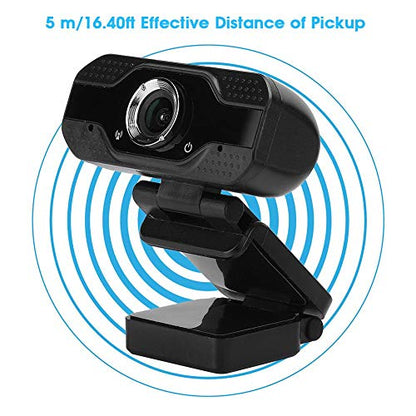 fosa1 Full HD 1080P 30FPS Webcam, 2MP Desktop Computer Camera USB Camera Support Video Calling, Recording, Video Conference Streaming Computer Web Camera Built in Microphone PC Webcam