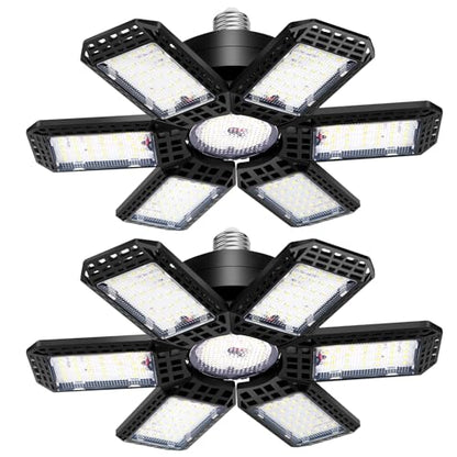 AUDLES Garage Lights 2 Pack, Garage Lights Ceiling LED 20000LM 6500K - size: Standard 200W-2PACK