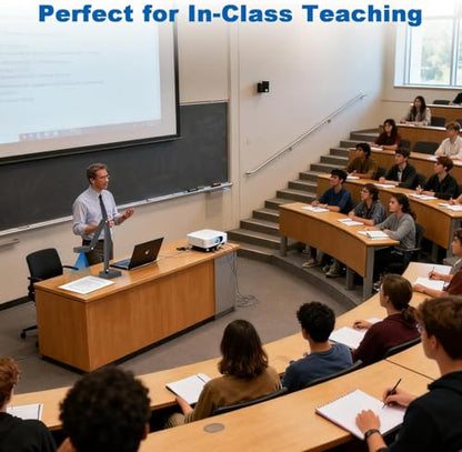 8MP USB Document Camera for Teachers and Classroom, Auto Focus 4K Doc Cam