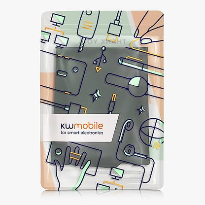 kwmobile Dust Cover Compatible with HP DeskJet 2755e / DeskJet 2720e / 2710e / 2820e / 2721e - Printer Case - Fabric Protector Cover - Dark Green - color: Dark Green