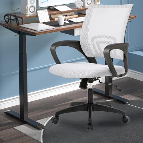PayLessHere | Office Chair | Beige | Pack of 1 | with Lumbar Support - color: Beige, style: pack of 1