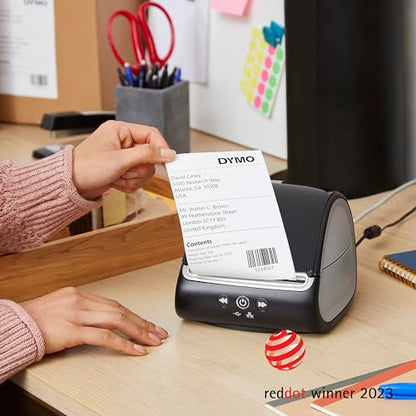DYMO LabelWriter 5XL Label Printer Bundle Prints Extra-Wide ShippingLabels (UPS USPS) from Amazon eBay and More Perfect for eCommerce Sellers Includes 5 Extra-Large Shipping Labels (1100 Total) - style: 5XL Bundle