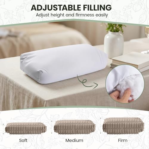 Recliner Pillow, Adjustable Neck Pillow for Recliner - color: Light Brown