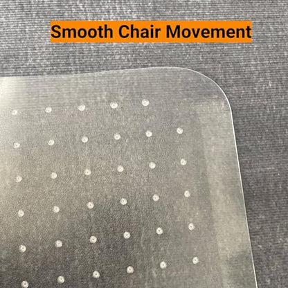 36"x 48"Office Chair Mat for Carpet, Heavy Duty Floor Protector - size: 36"x 48" Clear