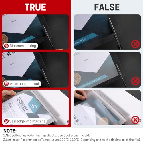 CAREGY 5 Mil Thermal Laminating Pouches,200 Pack, | 9x11.5 Inch Laminating Sheets for 8.5x11 Documents, Clear,Office & School Laminator Supplies - size: 200PACK-5Mil (9 x 11.5Inches)