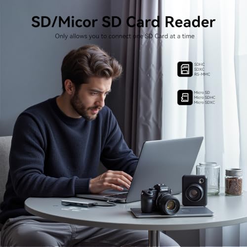 USB C Docking Station Dual Monitor Adapter Laptop Docking Station 3 Monitor - size: 4.2inches