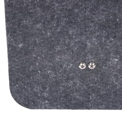 Desk Divider, Desktop Privacy Panel, Clamp-on Office Partition Panel for Workspaces & Cubicles, 59.1x23.8 inch (Grey)