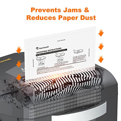 Bonsaii Paper Shredder Lubricant Sheets, 24-Pack (8.4 x 5.9 inch/piece) - size: 24 PACK