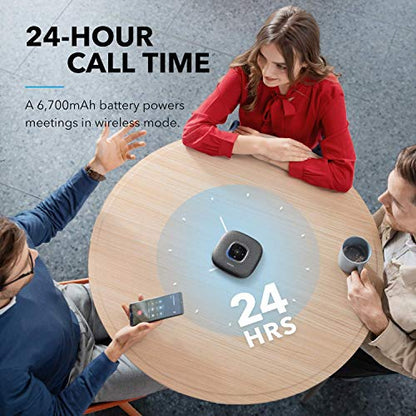 Anker PowerConf Speakerphone, Zoom Certified Conference (Renewed)