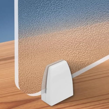Acrylic Free Standing Privacy Screen, for Desk Or Business - Reduce Noise and Visual Distractions - Easy to Clean/Easy to Store - Sound Absorbing Proof - size: 30X100CM