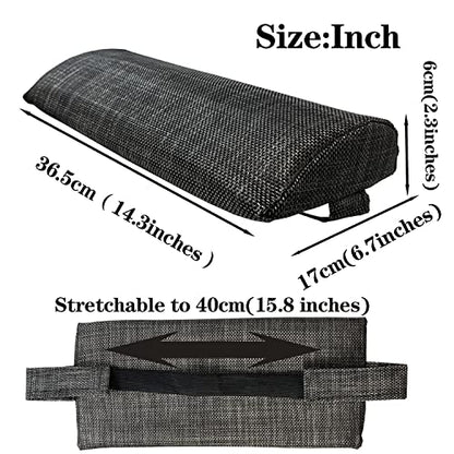 Ostlttyn Zero Gravity Chair Replacement Pillow Headrest with Elastic Band, Universal Soft Removable Padded Cushion Head Pillows for Zero Gravity Lounge Folding Patio Lawn Recliner Chairs, Grey - color: Grey, size: 1 Pack